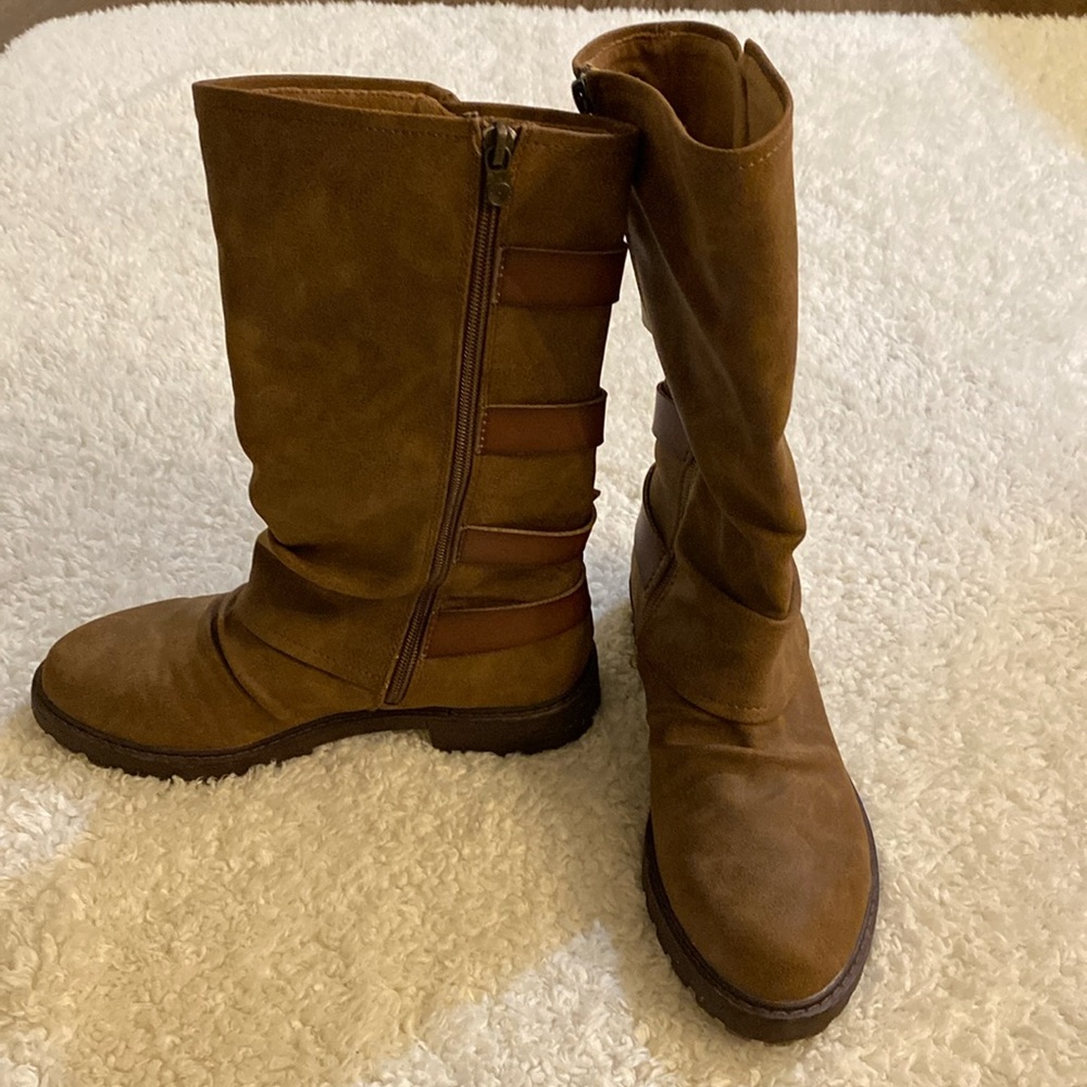 Blowfish faux leather boots